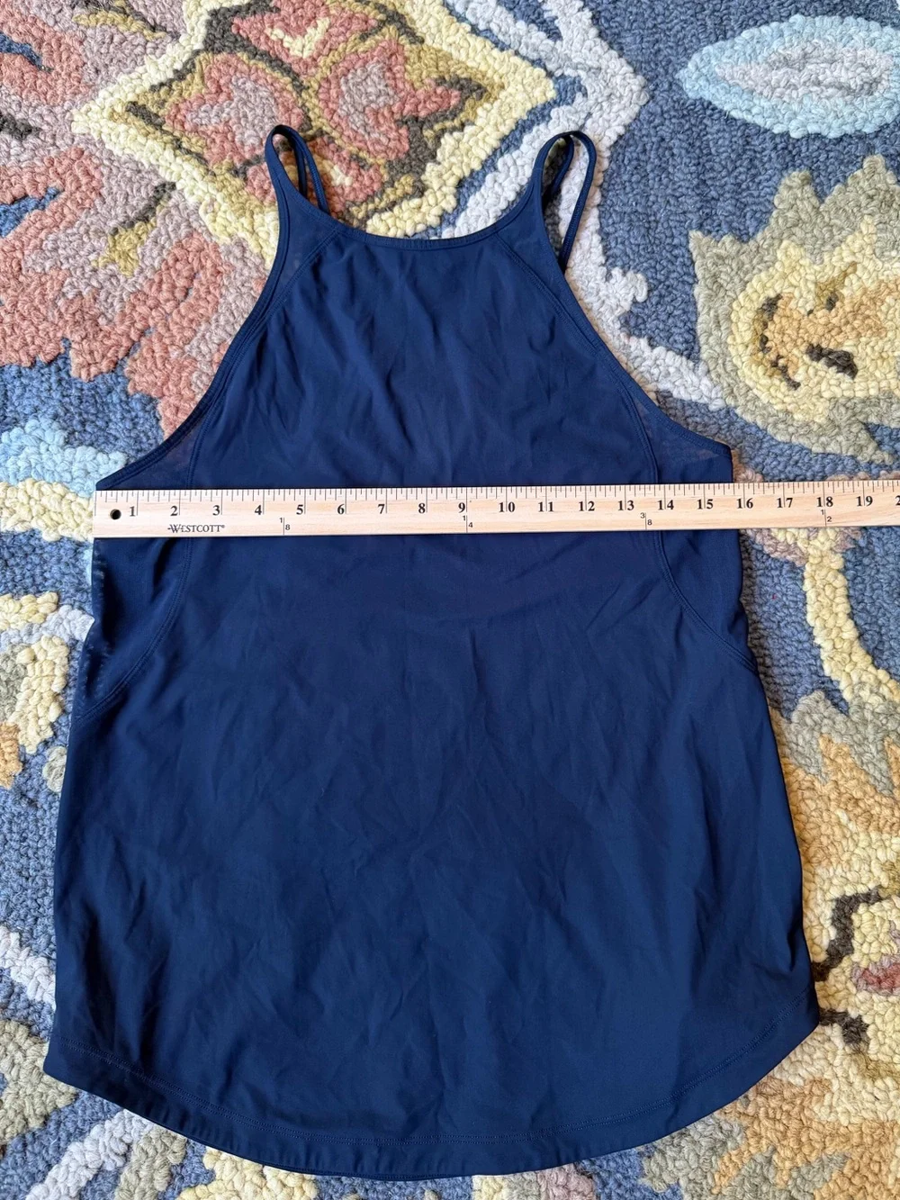 Lululemon Run Off-Route Tank True Navy Size Medium Running